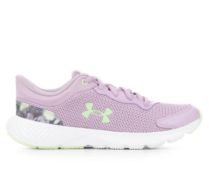 Under Armour Athletics & Sneakers|Big Kid (Sizes 3.5-7)>Girls' Big Kid Charged Escape 4 Print Gradeschool Running Shoes