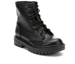 Unr8ed Boots|Big Kid (Sizes 3.5-7)>Girls' Little Kid & Big Kid Firm Combat Boots
