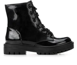 Girls' Little Kid & Big Kid Firm Combat Boots|Unr8ed