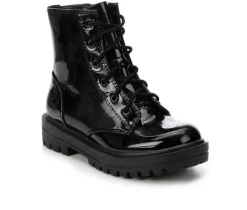 Girls' Little Kid & Big Kid Firm Combat Boots|Unr8ed