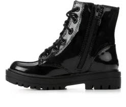 Girls' Little Kid & Big Kid Firm Combat Boots|Unr8ed