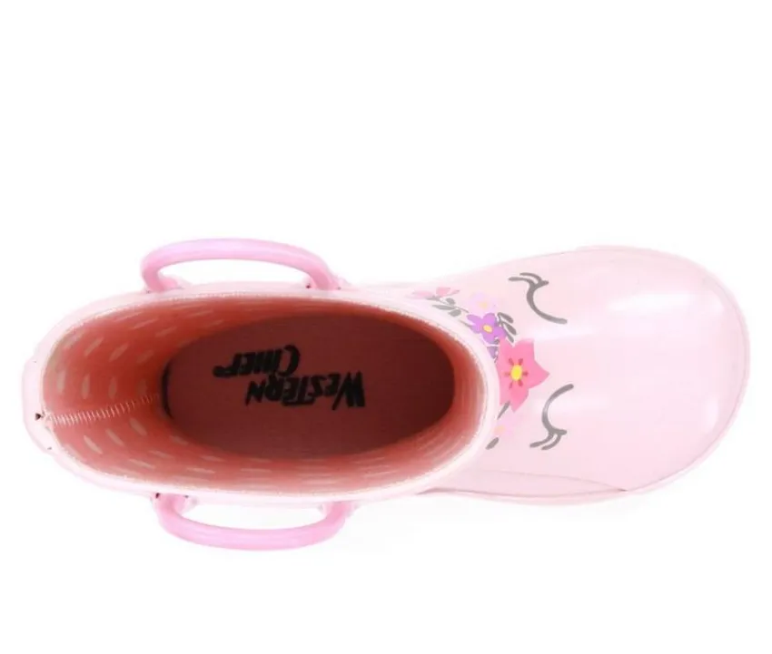 Western Chief Boots|Big Kid (Sizes 3.5-7)>Girls' Little Kid Unity Unicorn Rain Boots