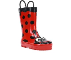 Western Chief Boots|Big Kid (Sizes 3.5-7)>Girls' Little Kid & Big Kid Ladybug Rain Boots