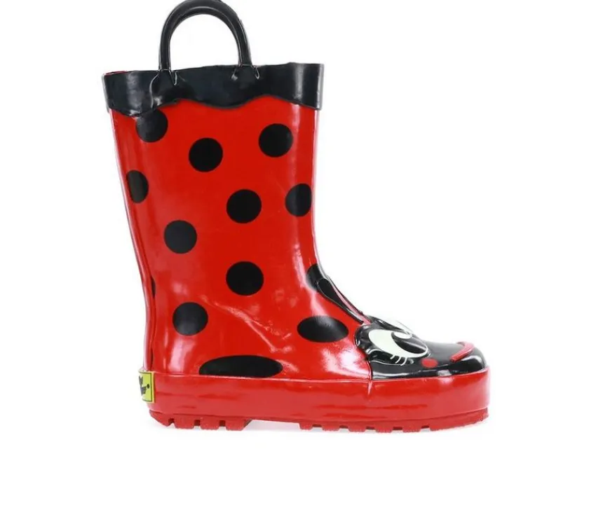 Girls' Toddler Ladybug Rain Boots|Western Chief Best