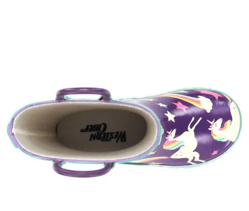 Western Chief Boots|Toddler (Sizes 4.5-10)>Girls' Toddler & Little Kid Unicorn Dreams Rain Boots