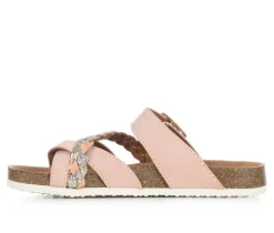 Girls' Little Kid & Big Kid Gramma Footbed Sandals|White Mountain Hot