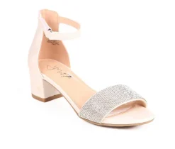 Girls' Little Kid & Big Kid Tunes Rhinestone Dress Shoes|Y-Not Discount