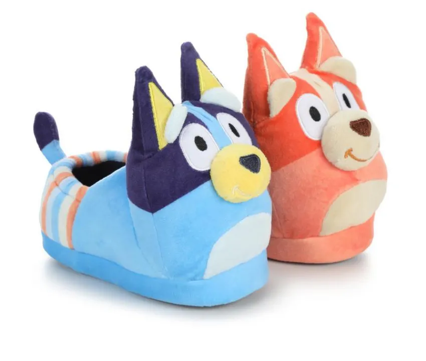 Ground Up Slippers>Kids Bluey and Bingo Slippers