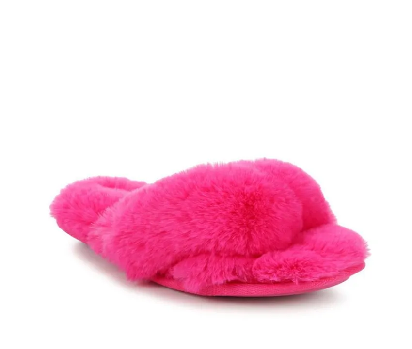 Jessica Simpson Slippers|Slippers>High Plush Knot Slide