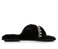 Jessica Simpson Slippers|Slippers>Pearl Fringe Cross Slide