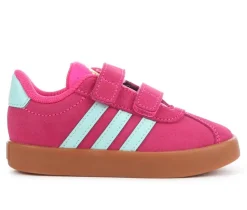 Kids' Infant & Toddler VL Court 3.0 Suede Sneakers|Adidas Hot