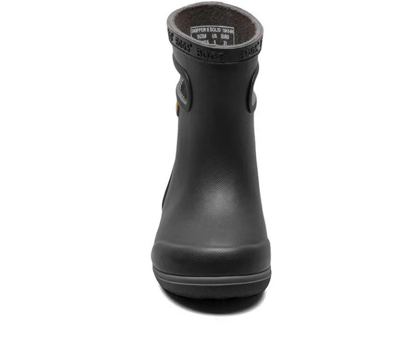 Bogs Footwear Toddler (Sizes 4.5-10)|Boots>Kids' Toddler & Little Kid Skipper II Solid Rain Boots