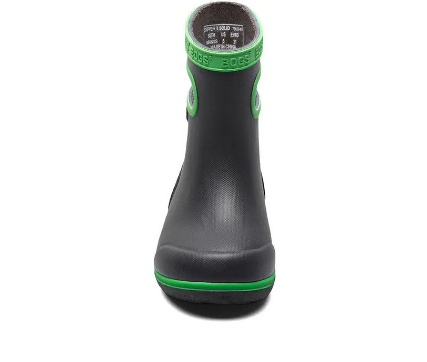 Kids' Toddler & Little Kid Skipper II Solid Rain Boots|Bogs Footwear New