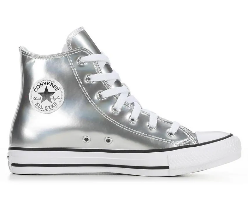 Converse Athletics & Sneakers|Athletics & Sneakers>Kids' Big Kid Chuck Taylor All Star Metallic High-Top Sneakers