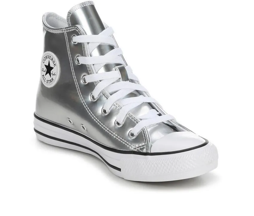 Converse Athletics & Sneakers|Athletics & Sneakers>Kids' Big Kid Chuck Taylor All Star Metallic High-Top Sneakers