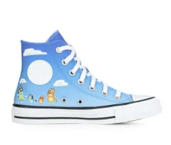 Converse Athletics & Sneakers|Athletics & Sneakers>Kids' Big Kid Chuck Taylor Hi Bluey Sneakers