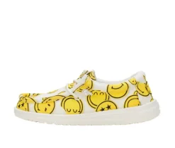 Kids' Little Kid & Big Kid Wally Smiley Casual Shoes|HEYDUDE Outlet