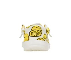 Kids' Little Kid & Big Kid Wally Smiley Casual Shoes|HEYDUDE Outlet