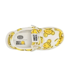 Kids' Little Kid & Big Kid Wally Smiley Casual Shoes|HEYDUDE Outlet