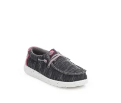 Kids' Little Kid & Big Kid Wally Y Jersey Casual Shoes|HEYDUDE