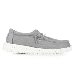 Kids' Little Kid & Big Kid Wally Canvas Casual Shoes|HEYDUDE Best