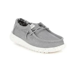 Kids' Little Kid & Big Kid Wally Canvas Casual Shoes|HEYDUDE Best