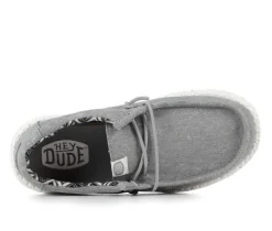Kids' Little Kid & Big Kid Wally Canvas Casual Shoes|HEYDUDE Best