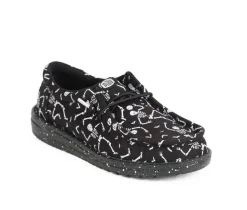 HEYDUDE Casual|Casual>Kids' Little Kid & Big Kid Wally Y Skeletons Casual Shoes