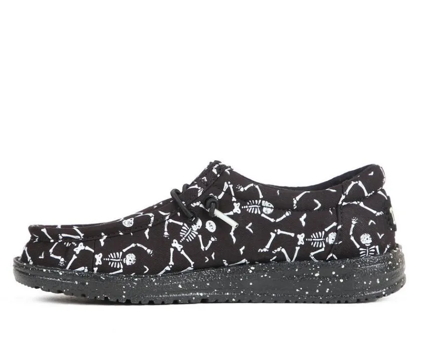 HEYDUDE Casual|Casual>Kids' Little Kid & Big Kid Wally Y Skeletons Casual Shoes