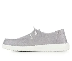 Kids' LittleKid & BigKid Wendy Youth Metallic Casual Shoes|HEYDUDE New