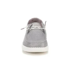 Kids' LittleKid & BigKid Wendy Youth Metallic Casual Shoes|HEYDUDE New