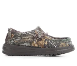 Kids' Toddler Wally Realtree Edge Casual Shoes|HEYDUDE Best