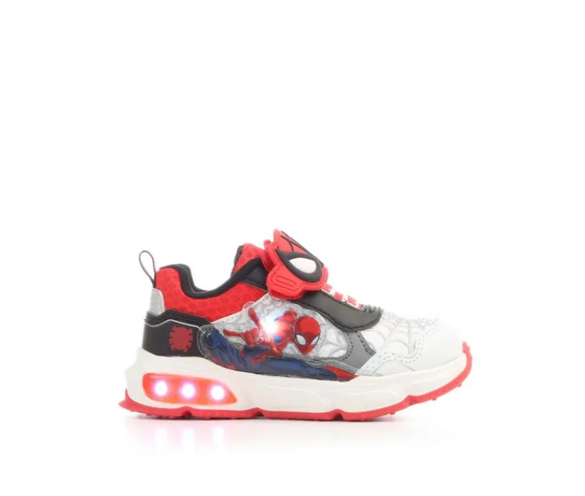 Kids' Toddler & Little Kid Spiderman Light Sneakers|MARVEL Clearance