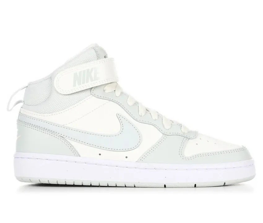 Nike Athletics & Sneakers|Athletics & Sneakers>Kids' Big Kid Court Borough Mid 2 Sneakers