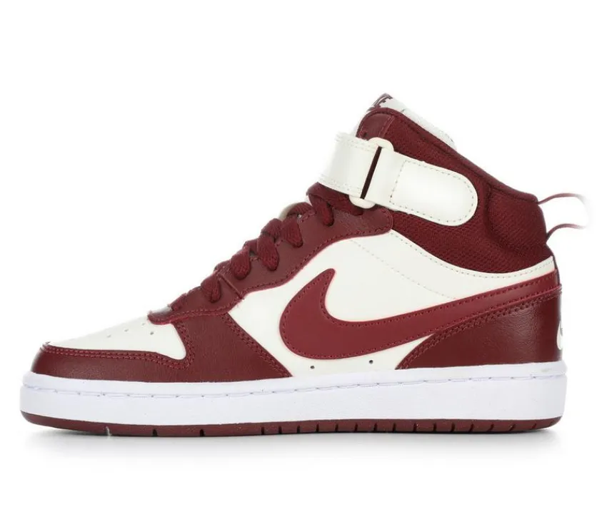 Nike Athletics & Sneakers|Athletics & Sneakers>Kids' Big Kid Court Borough Mid 2 Sneakers