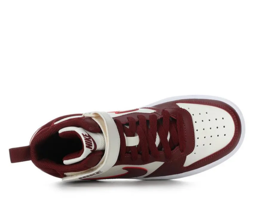 Nike Athletics & Sneakers|Athletics & Sneakers>Kids' Big Kid Court Borough Mid 2 Sneakers