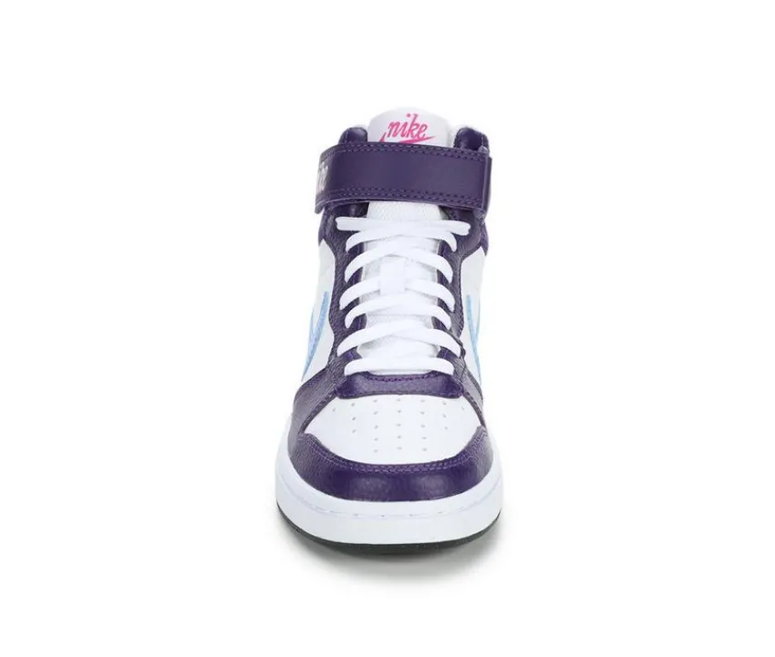 Nike Athletics & Sneakers|Athletics & Sneakers>Kids' Big Kid Court Borough Mid 2 Sneakers