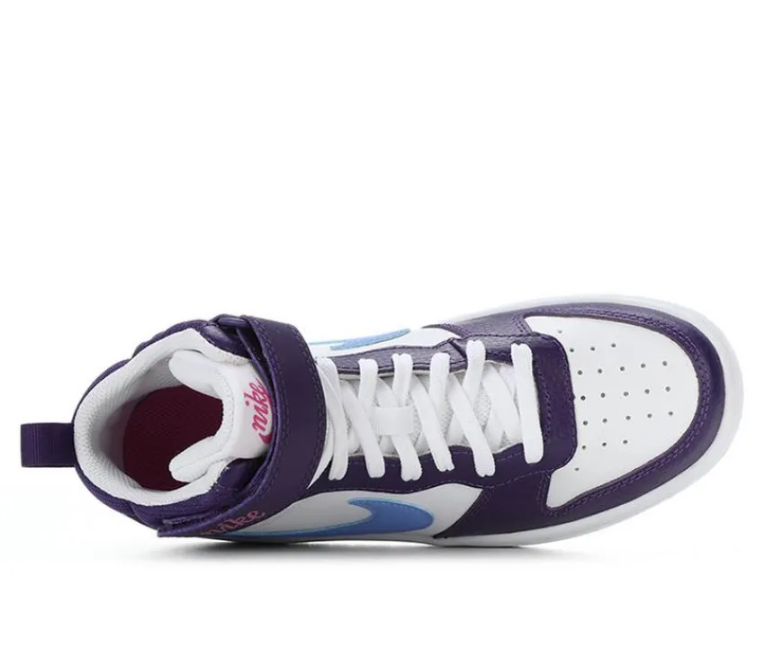 Nike Athletics & Sneakers|Athletics & Sneakers>Kids' Big Kid Court Borough Mid 2 Sneakers