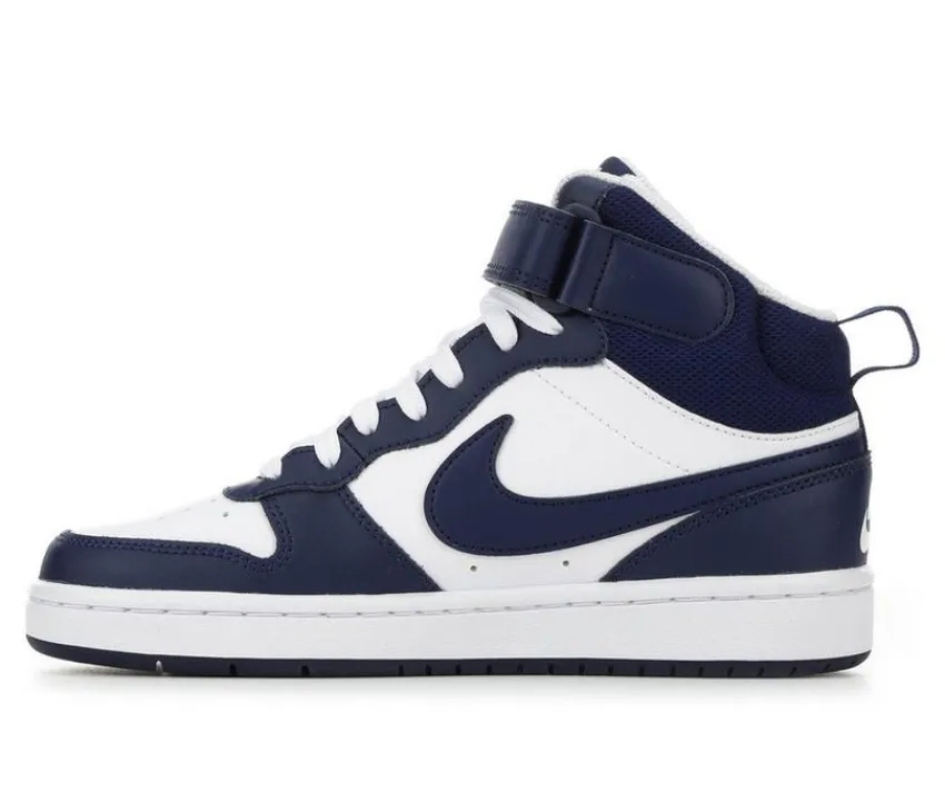 Nike Athletics & Sneakers|Athletics & Sneakers>Kids' Big Kid Court Borough Mid 2 Sneakers