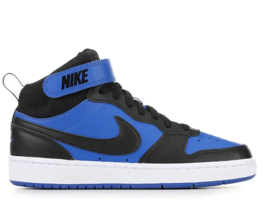 Nike Athletics & Sneakers|Athletics & Sneakers>Kids' Big Kid Court Borough Mid 2 Sneakers