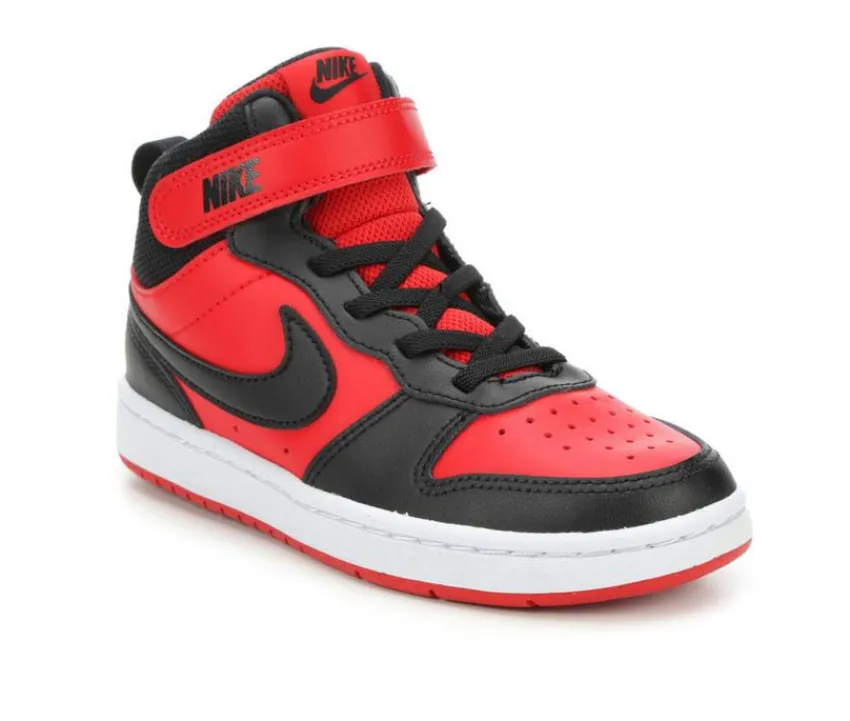 Nike Athletics & Sneakers|Athletics & Sneakers>Kids' Little Kid Court Borough Mid 2 Sneakers