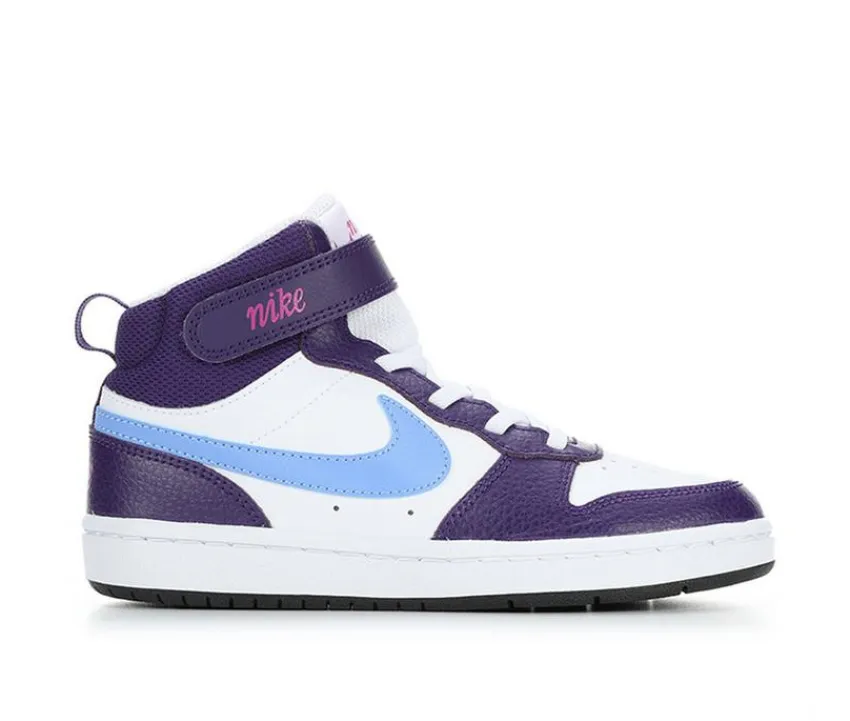Nike Athletics & Sneakers|Athletics & Sneakers>Kids' Little Kid Court Borough Mid 2 Sneakers