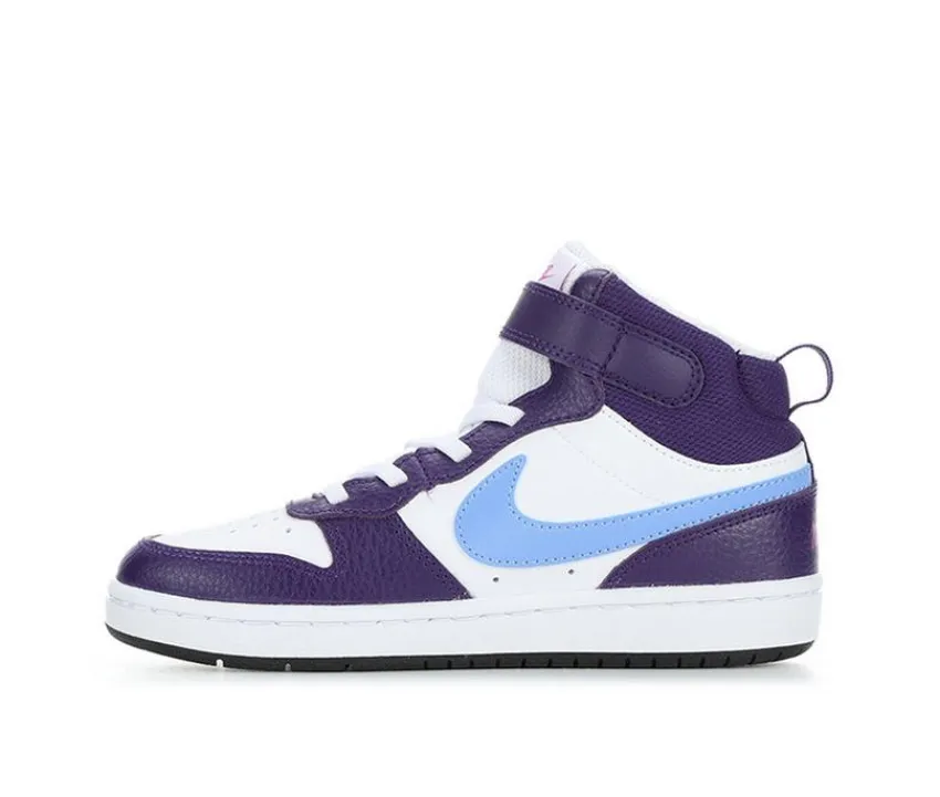 Nike Athletics & Sneakers|Athletics & Sneakers>Kids' Little Kid Court Borough Mid 2 Sneakers