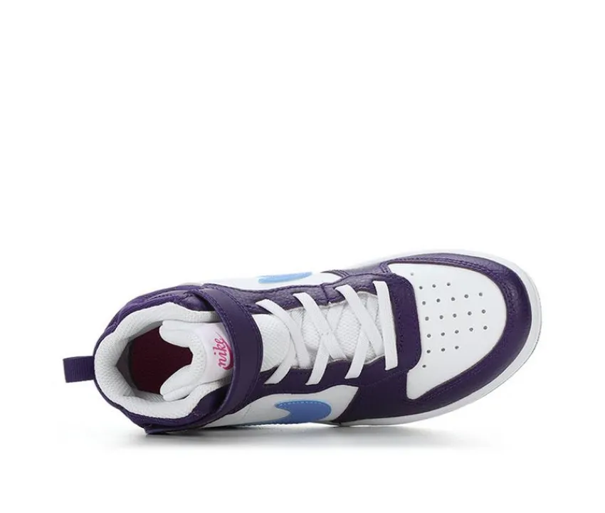 Nike Athletics & Sneakers|Athletics & Sneakers>Kids' Little Kid Court Borough Mid 2 Sneakers