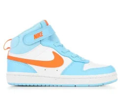Kids' Little Kid Court Borough Mid 2 Sneakers|Nike