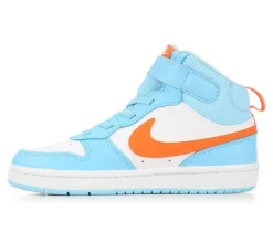 Kids' Little Kid Court Borough Mid 2 Sneakers|Nike