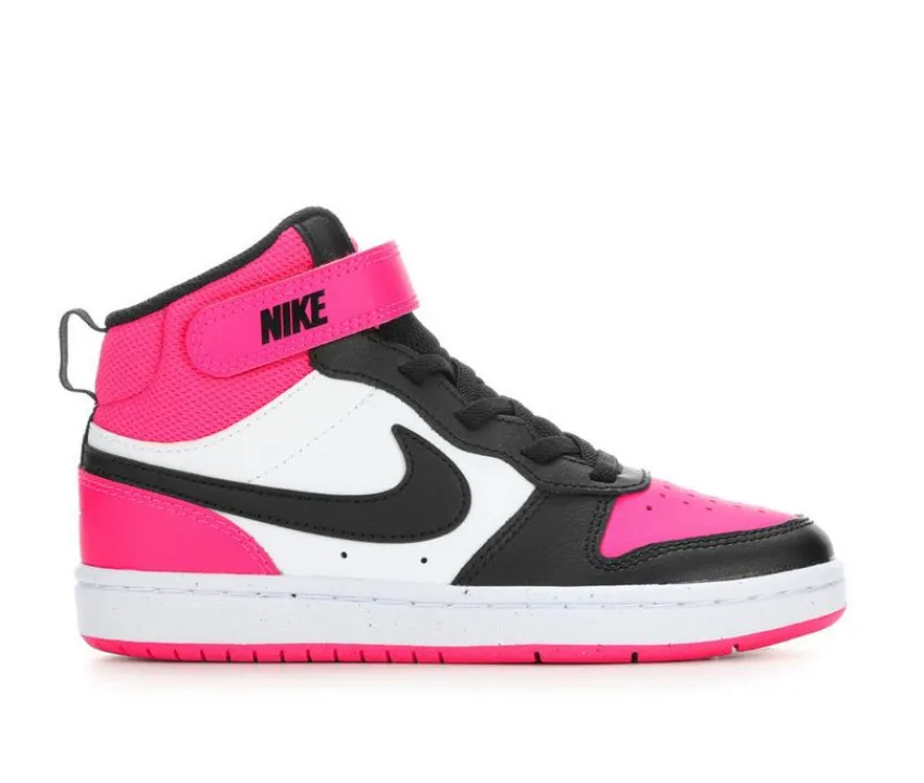 Nike Athletics & Sneakers|Athletics & Sneakers>Kids' Little Kid Court Borough Mid 2 Sneakers