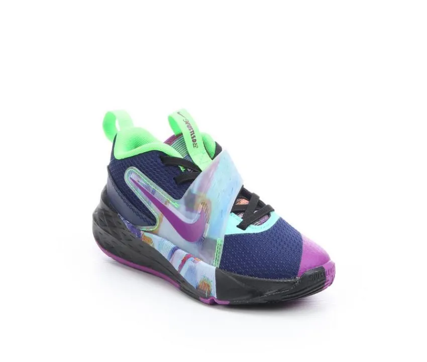Kids' Little Kid Team Hustle D12 SE Basketball Shoes|Nike Sale