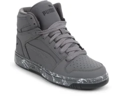 Puma Athletics & Sneakers|Athletics & Sneakers>Kids' Big Kid Layup Marble NBK Junior Sneakers