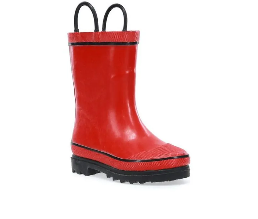 Western Chief Boots|Big Kid (Sizes 3.5-7)>Kids' Little Kid & Big Kid Firechief 2 Rain Boots